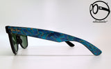 ray ban b l wayfarer mosaic w1086 g 15 blue ebony 80s Erkekler ve kadınlar için eski güneş gözlüğü