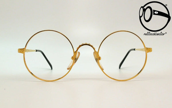 jean paul gaultier 55 9671 21 2h 5 gold plated 90s Vintage eyeglasses no retro frames glasses