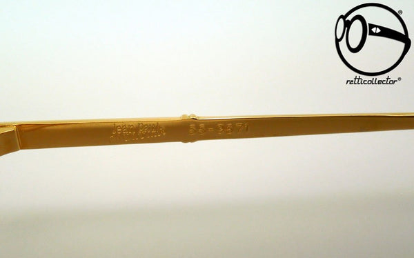 jean paul gaultier 55 9671 21 2h 5 gold plated 90s Lunettes de vue vintage pour homme et femme