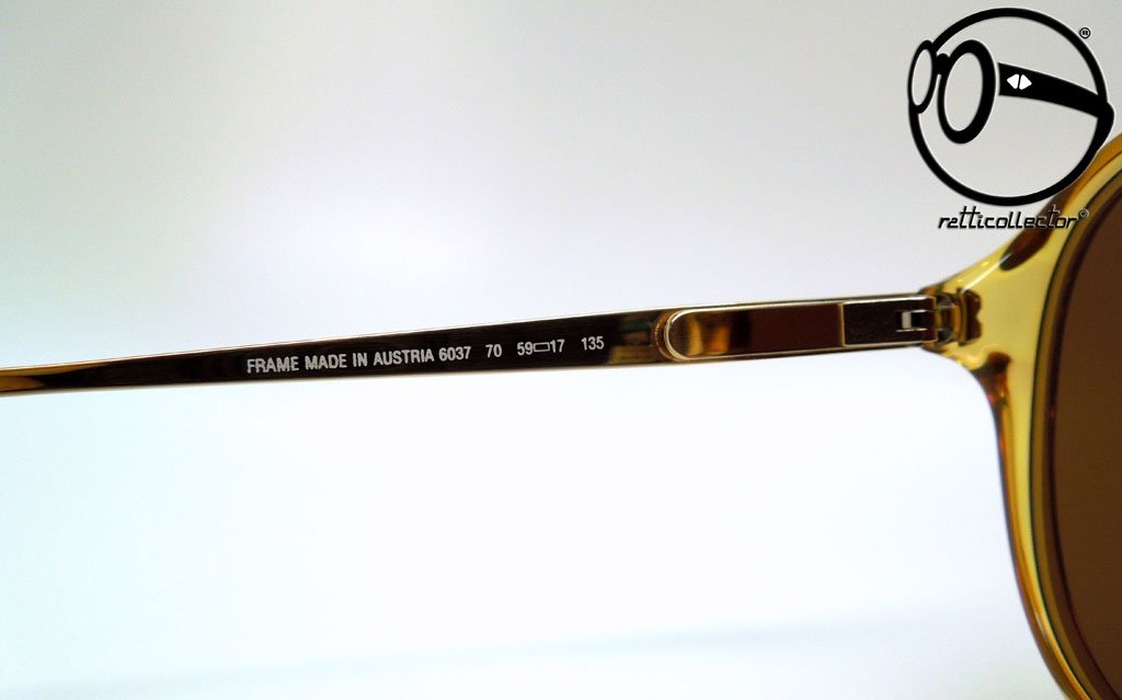VINTAGE SUNGLASSES DUNHILL 6037 70 59 80s - ORIGINAL AND UNWORN