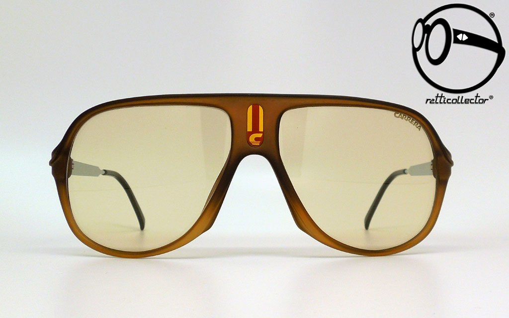 上品 5547 CARRERA SUNGLASSES VINTAGE 10 AND ORIGINAL - 80s PTC EP セル、プラスチックフレーム