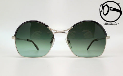 martin creation 217 black green 70s Vintage sunglasses no retro frames glasses