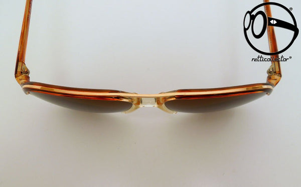 essilor les lunettes michigan 62 850 vm jaspe brun 80s Lunettes de soleil vintage pour homme et femme