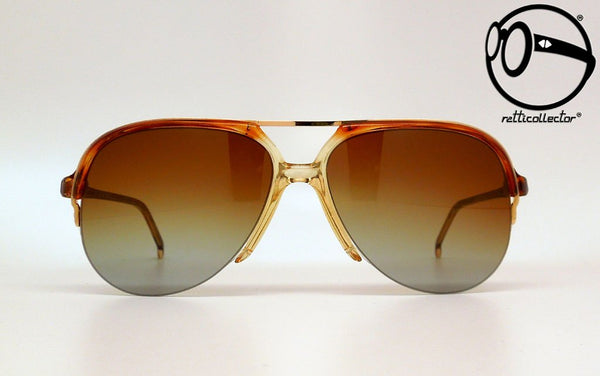 essilor les lunettes michigan 62 850 vm jaspe brun 131 brt 80s Vintage sunglasses no retro frames glass