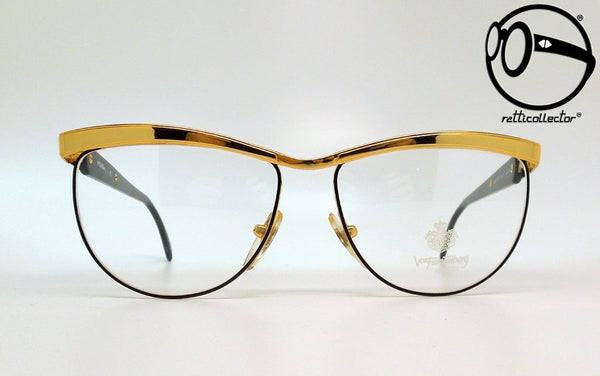 von furstenberg by ak mod f 174 col 06 80s Vintage eyeglasses no retro frames glasses