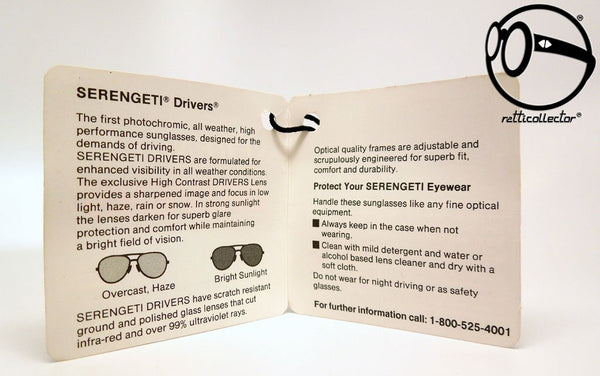 serengeti 5465 v drivers essentials 90s Original vintage frame for man and woman, aviable in our store