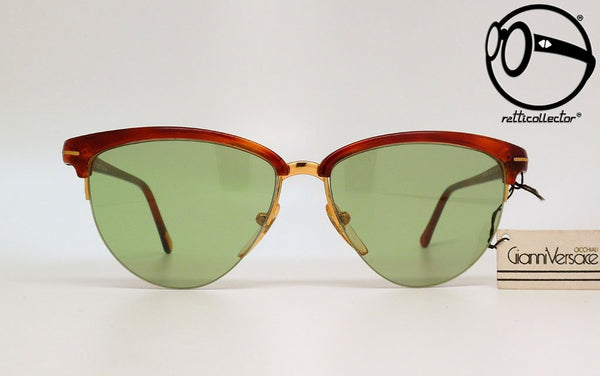 gianni versace mod 342 col 747 grn 80s Vintage sunglasses no retro frames glasses