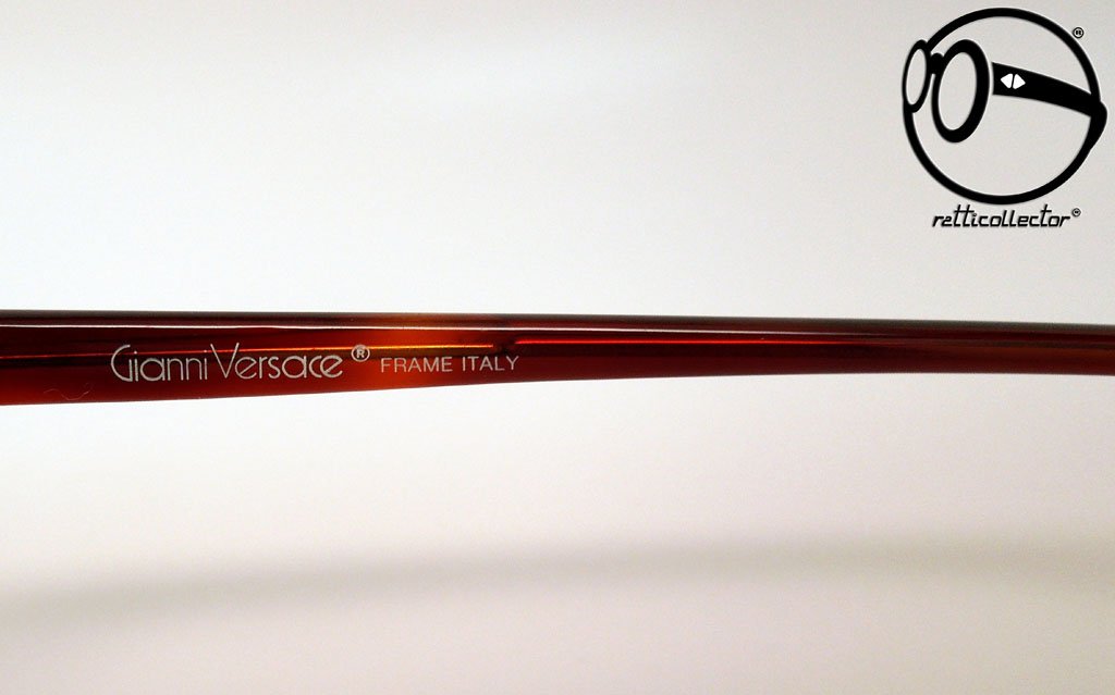 VINTAGE SUNGLASSES GIANNI VERSACE MOD. 342 COL.747 BRW 80s