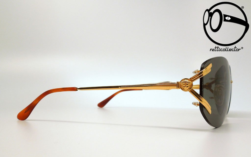VINTAGE SUNGLASSES GIANNI VERSACE MOD. V 97 COL.030 80s - ORIGINAL AND  UNWORN GLASSES – ratticollector