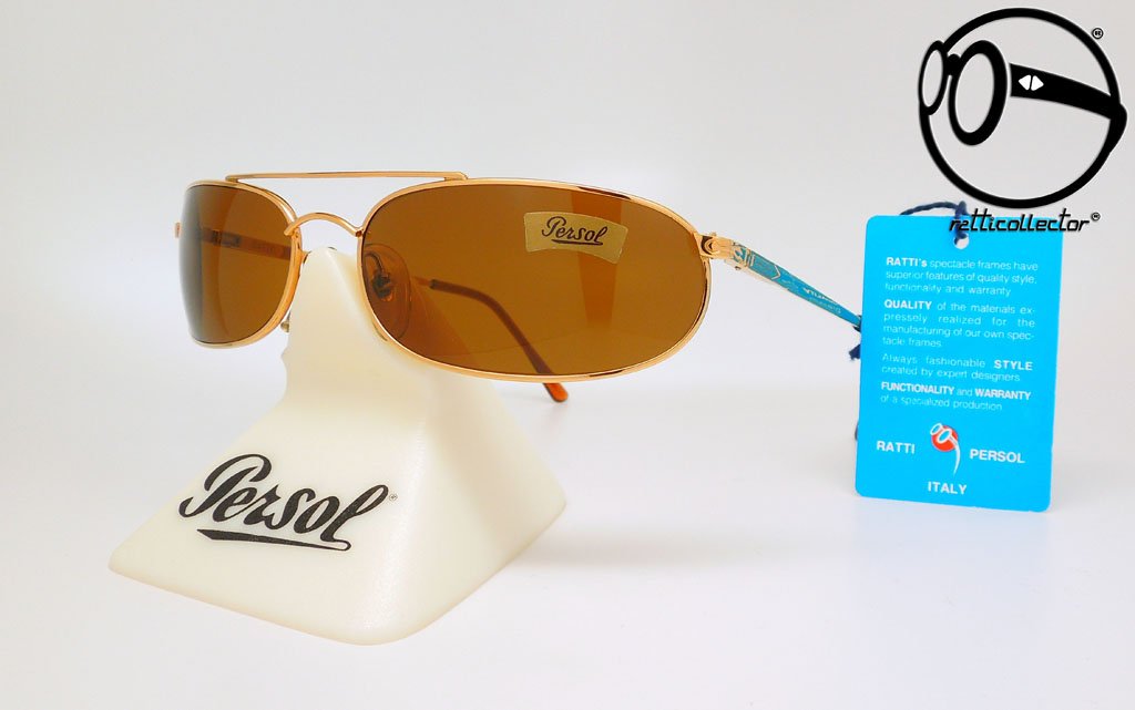 VINTAGE SUNGLASSES PERSOL RATTI DEVON CIB DR 80s ORIGINAL AND