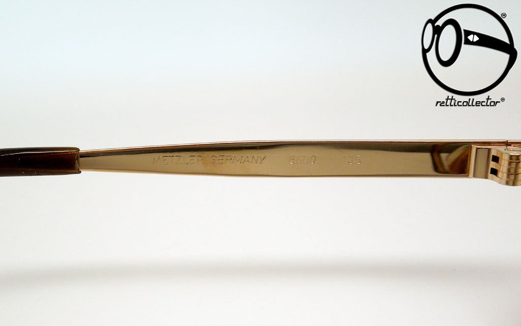 VINTAGE EYEGLASSES METZLER 6600 BHB 70s - ORIGINAL AND UNWORN