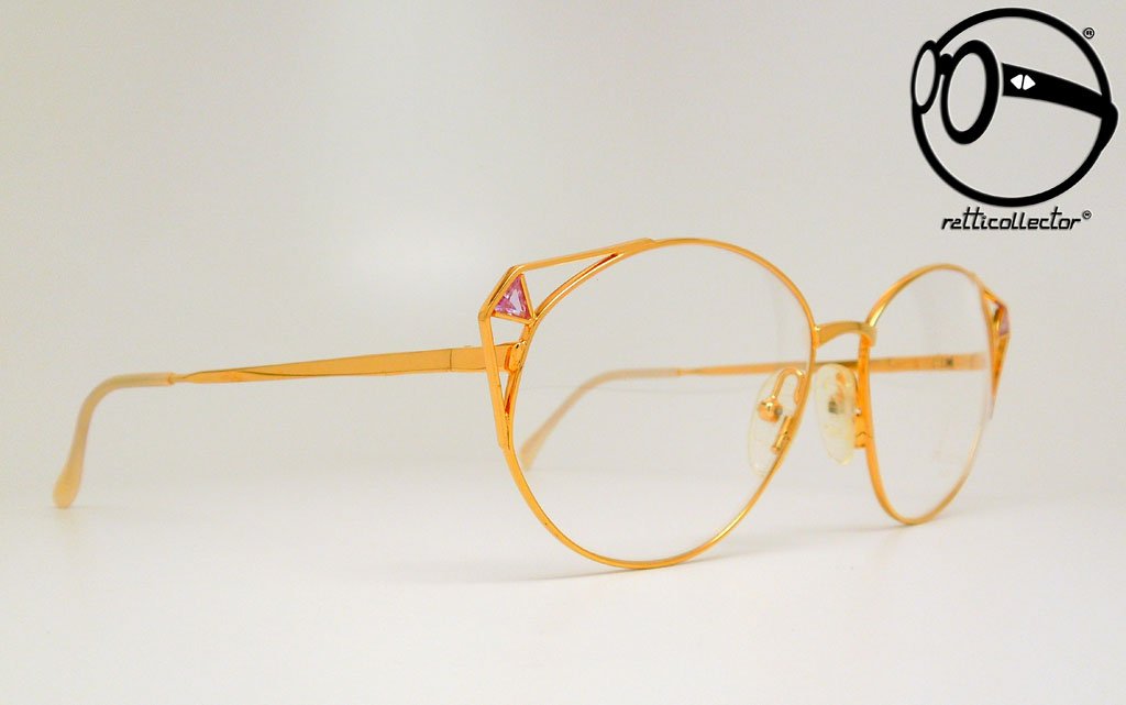 VINTAGE EYEGLASSES ATELIER 9032 COL. AM GOLD PLATED 22KT 80s
