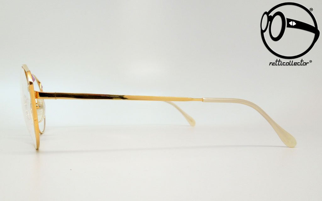 VINTAGE EYEGLASSES ATELIER 9032 COL. AM GOLD PLATED 22KT 80s