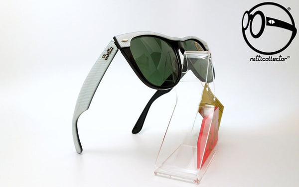 ray ban b l wayfarer ii street neat w0496 g 15 pearl ebony px 80s Lunettes de soleil vintage pour homme