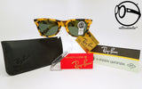 ray ban b l wayfarer limited yellow tortoise w0893 g 15 80s Occhiali vintage da sole per uomo e donna