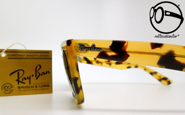 ray ban b l wayfarer limited yellow tortoise w0893 g 15 80s Original vintage frame for man and woman, a