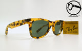 ray ban b l wayfarer limited yellow tortoise w0893 g 15 80s Neu, nie benutzt, vintage brille: no retrob