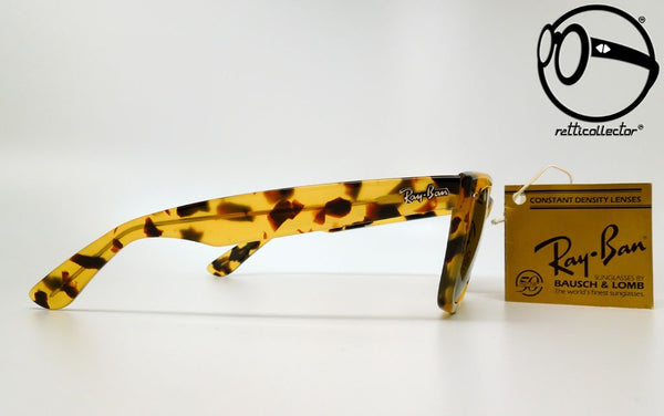 ray ban b l wayfarer limited yellow tortoise w0893 g 15 80s Vintage очки, винтажные солнцезащитные стил