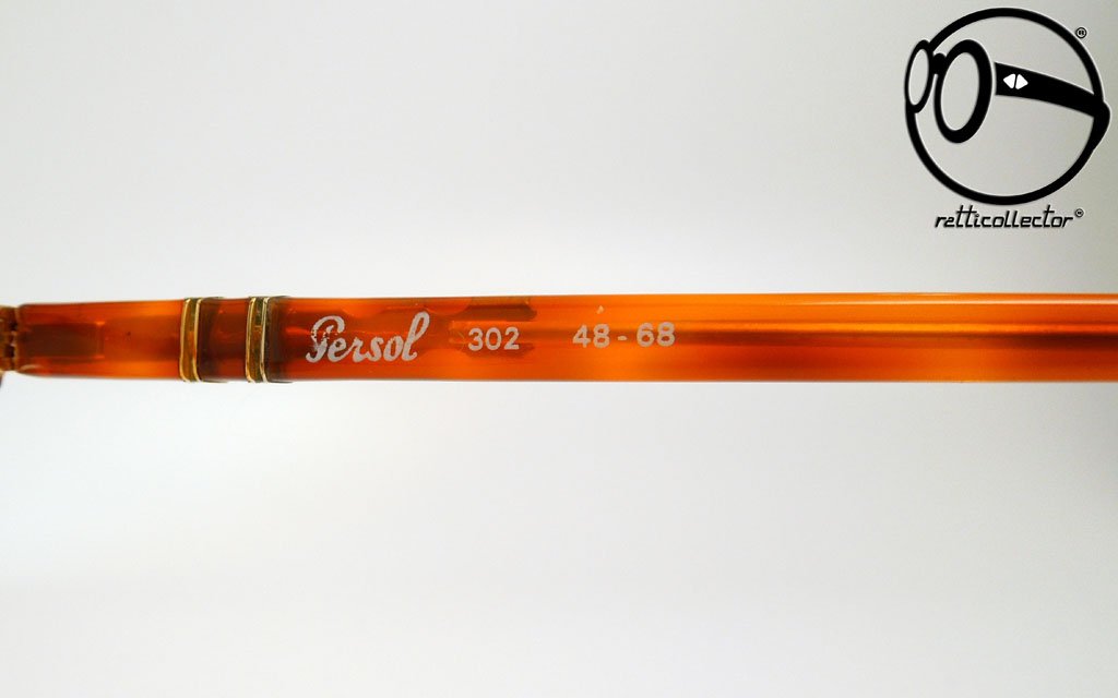 VINTAGE EYEGLASSES PERSOL RATTI 302 41 MEFLECTO 80s - ORIGINAL AND