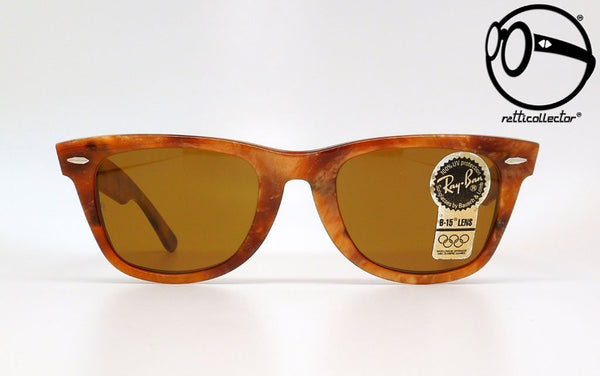 ray ban b l wayfarer limited blond frost w0888 b 15 twas 80s Vintage sunglasses no retro frames glasses