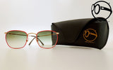 demenego ligne rouge 70s Lunettes de soleil vintage pour homme et femme