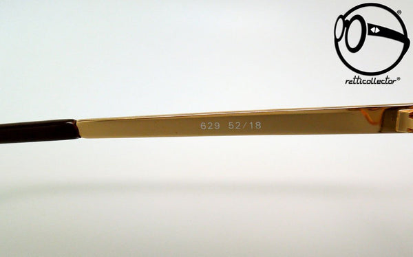 brille 629 blk 80s Gafas de sol vintage style para hombre y mujer