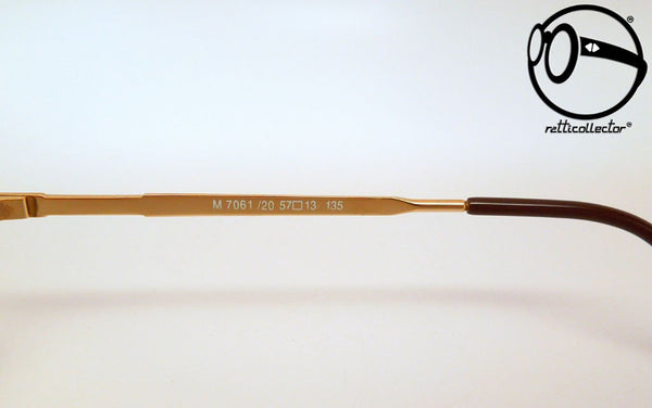 silhouette m 7061 20 col 4198 80s Original vintage frame for man and woman, aviable in our store