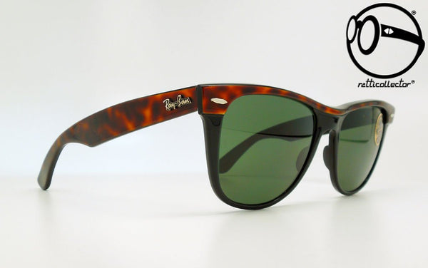 ray ban b l wayfarer ii w0530 g 15 tortoise ebony qqqv 80s Vintage очки, винтажные солнцезащитные стиль