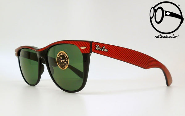 ray ban b l wayfarer ii street neat w0492 g 15 copped red ebony 80s Vintage eyewear design: sonnenbrill