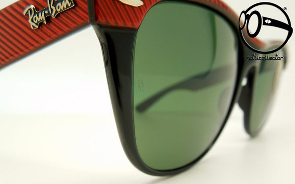 ray ban b l wayfarer ii street neat w0492 g 15 copped red ebony 80s Lunettes de soleil vintage pour hom