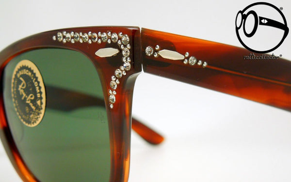 VINTAGE SUNGLASSES RAY BAN B L WAYFARER STRASS 80s ORIGINAL AND