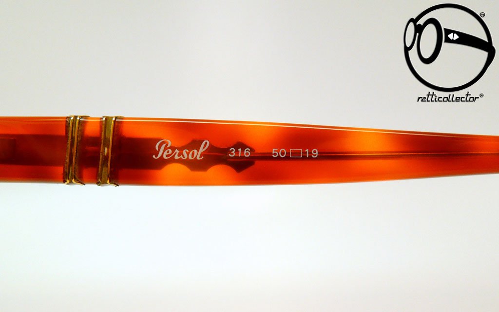 VINTAGE SUNGLASSES PERSOL RATTI 316 41 MEFLECTO BRW 80s ORIGINAL