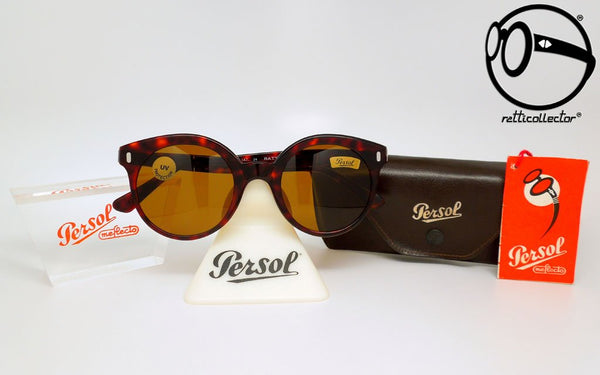 persol ratti 652 24 bib meflecto 80s Occhiali vintage da sole per uomo e donna