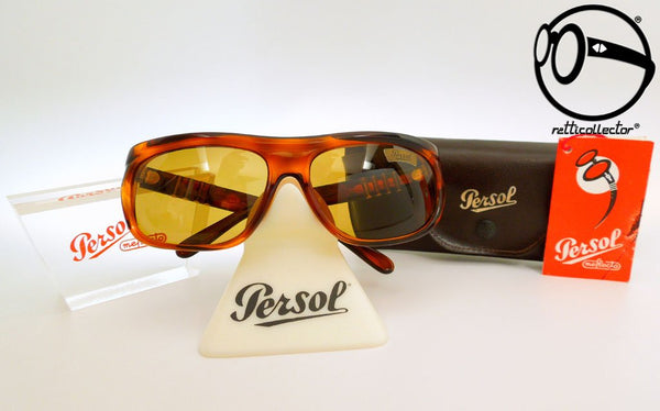 persol ratti 69600 60 94 meflecto 80s Occhiali vintage da sole per uomo e donna