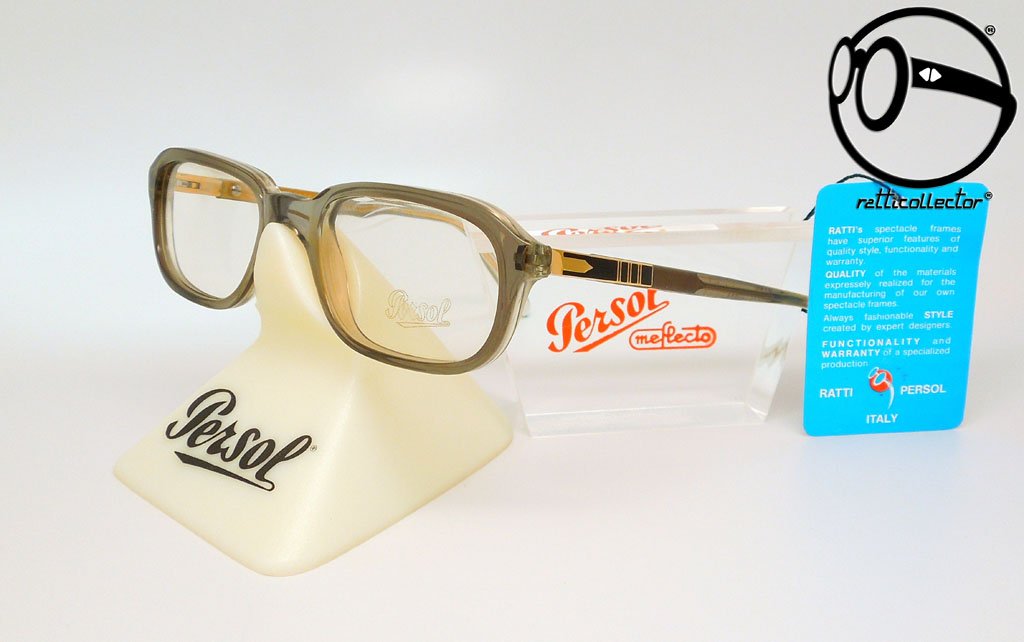 VINTAGE EYEGLASSES PERSOL RATTI MANAGER 500 35 GIA 80s - ORIGINAL
