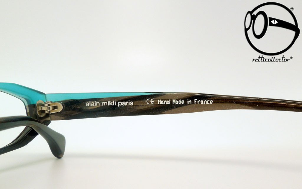 VINTAGE EYEGLASSES ALAIN MIKLI PARIS A0207-04 90s - ORIGINAL AND